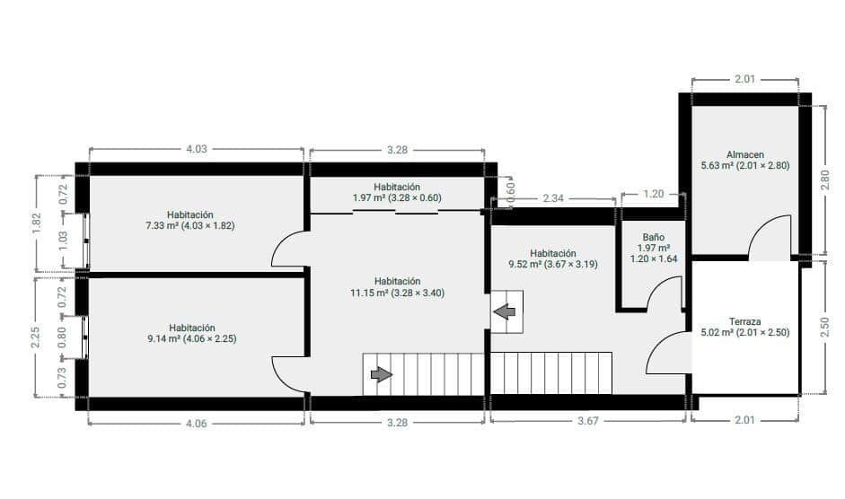 2 makuuhuone Omakotitalo myytävänä paikassa Yatova - 90 000 € (Ref: 9818130)