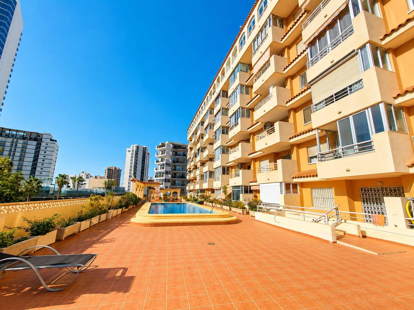 1 chambre Appartement à vendre à Calpe / Calp avec piscine - 259 000 € (Ref: 10043584)