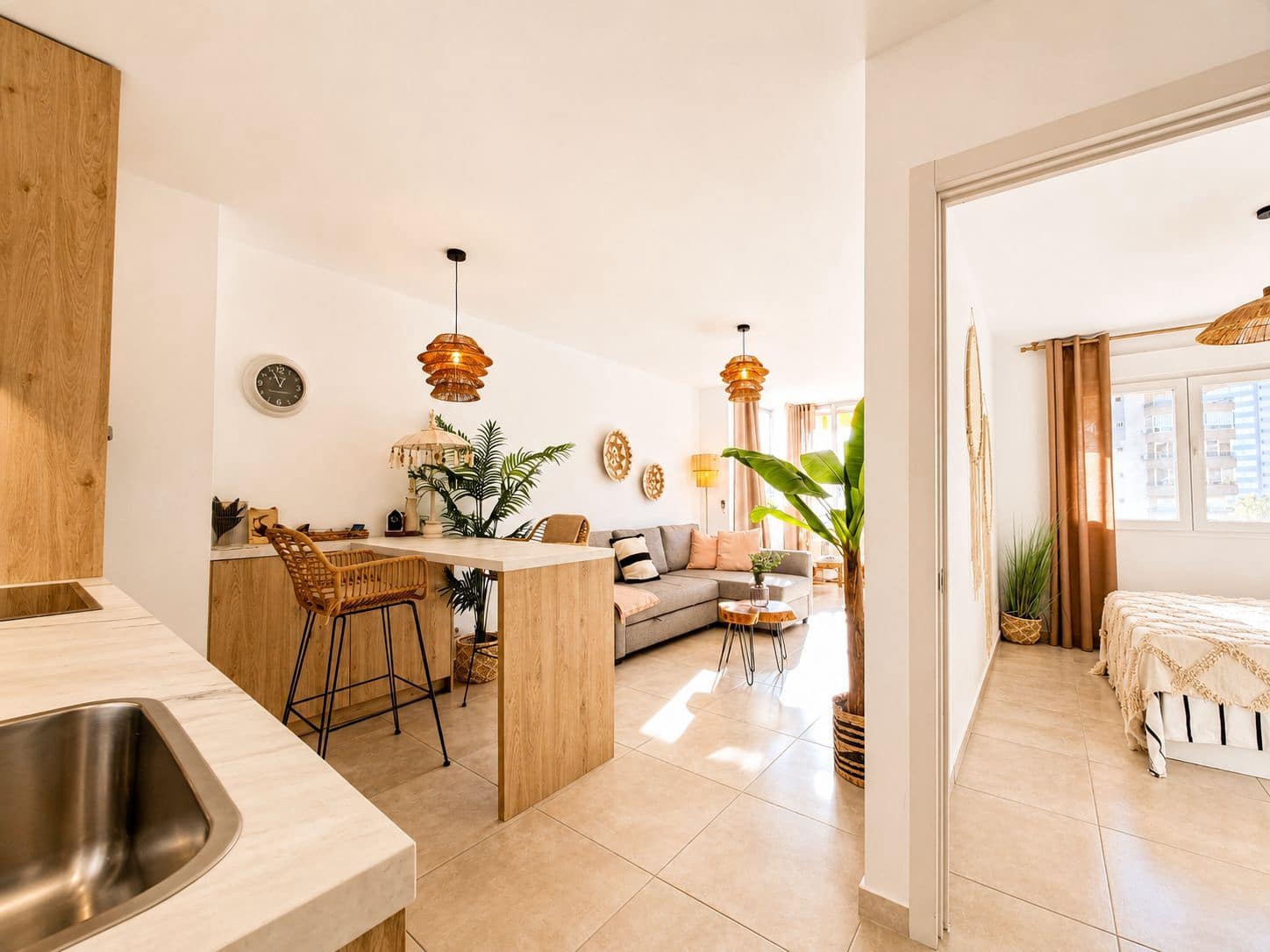 1 chambre Appartement à vendre à Calpe / Calp avec piscine - 259 000 € (Ref: 10043584)