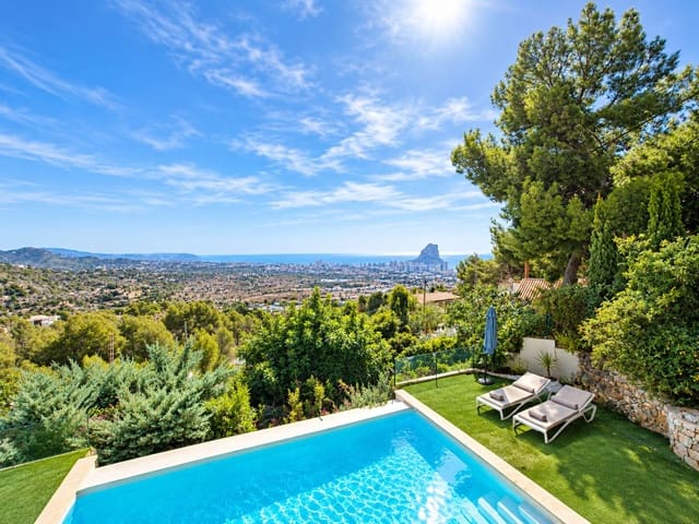 5 soveværelse Villa til salg i Oltamar - Cucarres, Calpe / Calp med swimmingpool garage - € 1.330.000 (Ref: 10057621)