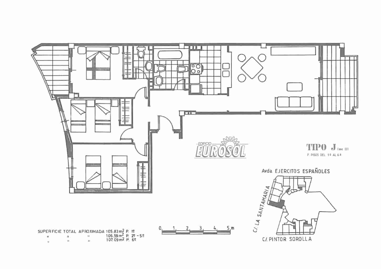 3 chambre Appartement à vendre à Calpe / Calp avec piscine - 285 000 € (Ref: 8486606)