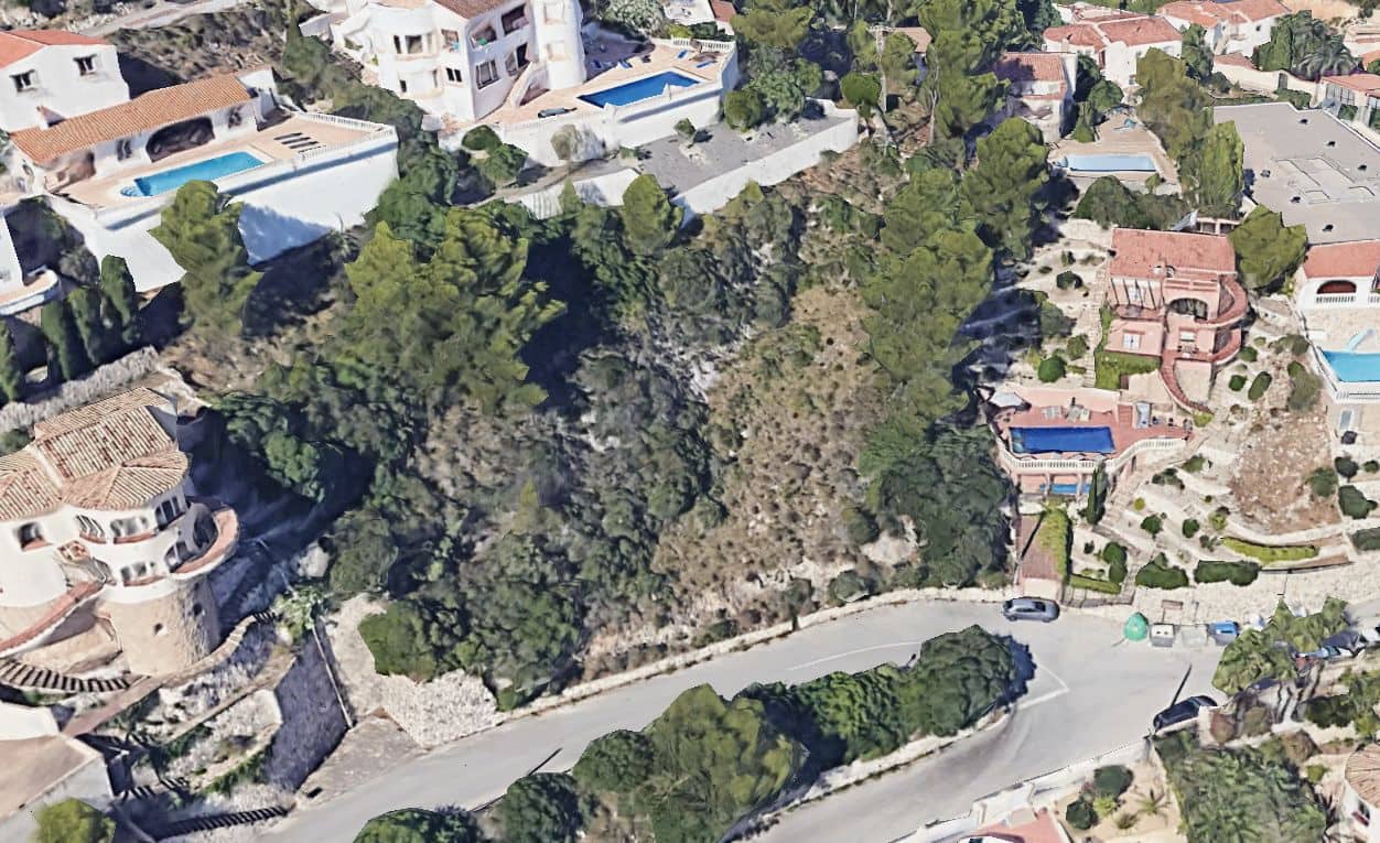 Byggetomt til salgs i Calpe / Calp - € 120 000 (Ref: 8807342)