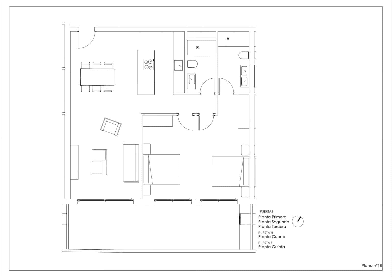 2 Zimmer Apartment zu verkaufen in Calpe / Calp mit Pool - 412.860 € (Ref: 8935551)