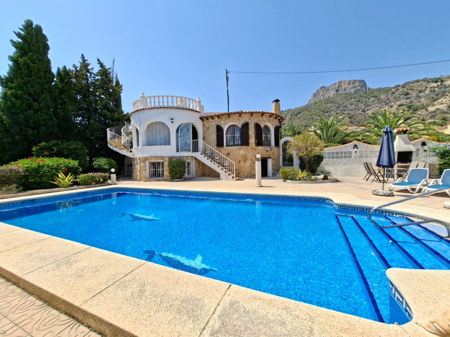 3 sovrum Villa till salu i Calpe / Calp med pool garage - 550 000 € (Ref: 9191995)