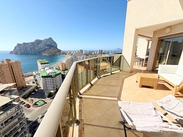 3 makuuhuone Kattohuoneisto myytävänä paikassa Levante - Playa Fossa, Calpe / Calp mukana uima-altaan 
autotalli - 985 000 € (Ref: 9248902)