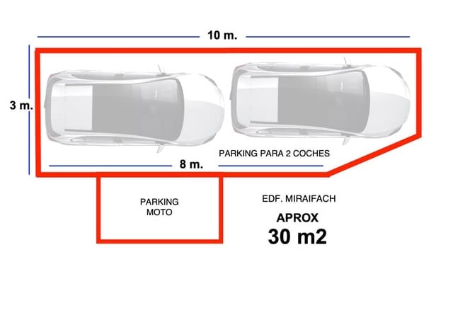 Garage zu verkaufen in Calpe / Calp - 50.000 € (Ref: 9315194)