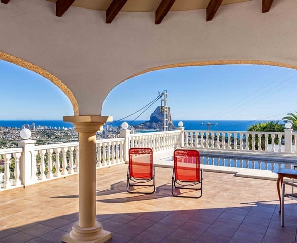 4 sypialnia Willa na sprzedaż w Calpe / Calp z garażem - 716 000 € (Ref: 9469822)