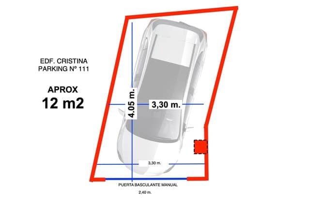 Garagem para venda em Pueblo, Calpe / Calp - 33 000 € (Ref: 9752333)