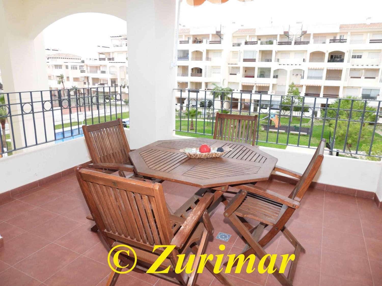 Apartamento de 2 habitaciones en Roquetas de Mar en venta con piscina garaje - 220.000 € (Ref: 9408046)