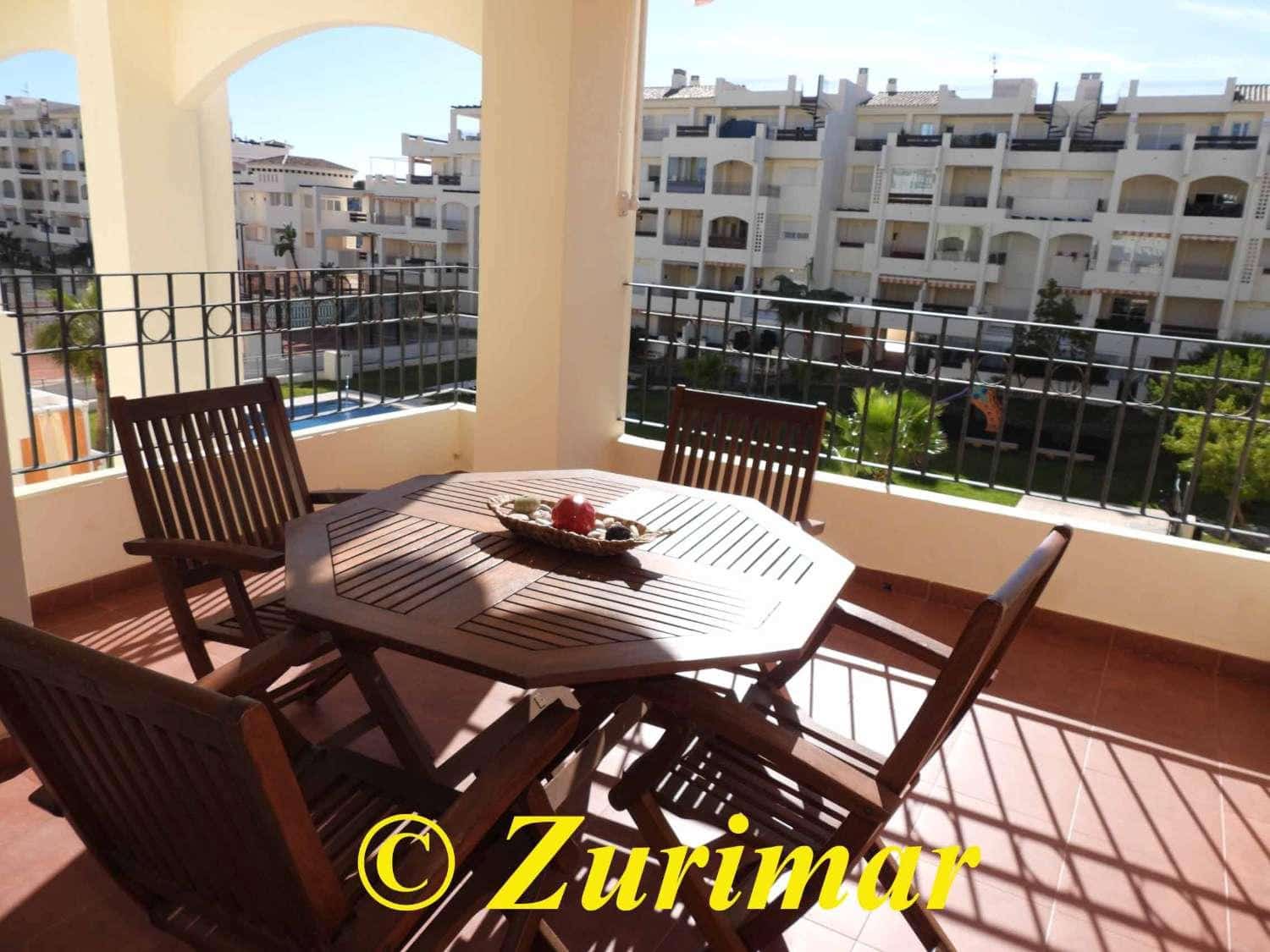 Apartamento de 2 habitaciones en Roquetas de Mar en venta con piscina garaje - 220.000 € (Ref: 9408046)