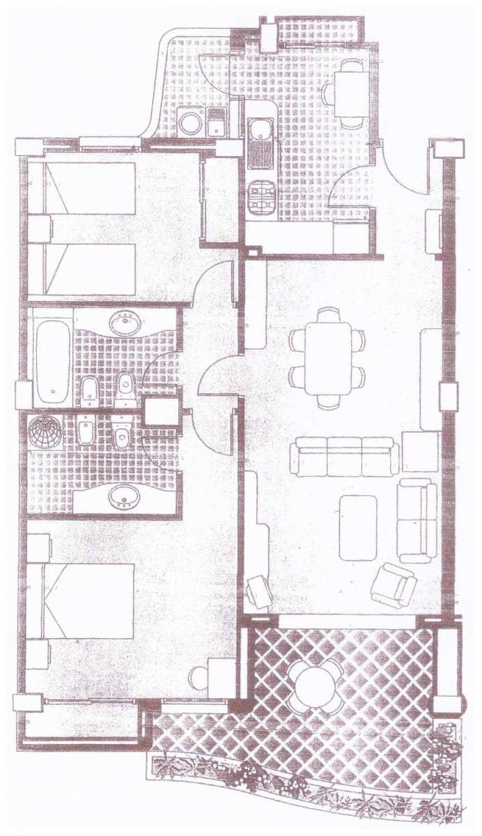 2 soveværelse Lejlighed til salg i Roquetas de Mar med swimmingpool - € 225.000 (Ref: 9551295)