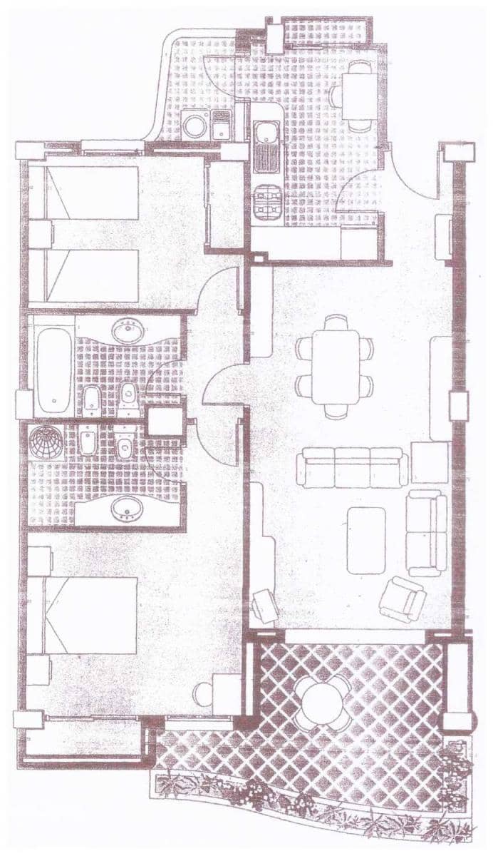 2 bedroom Apartment for sale in Roquetas de Mar with pool - € 225,000 (Ref: 9551295)