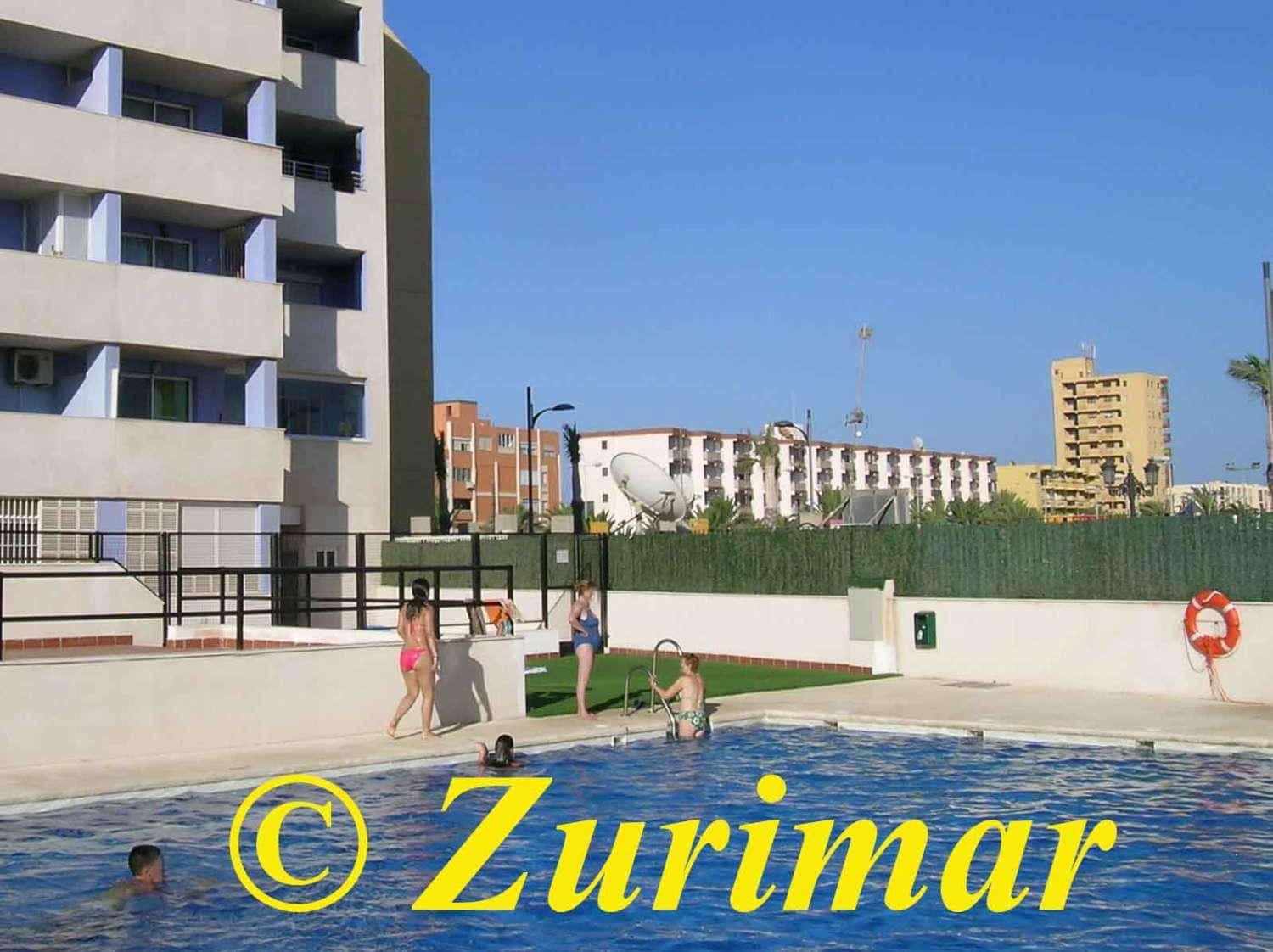 1 chambre Appartement à vendre à Roquetas de Mar avec piscine - 125 000 € (Ref: 9573493)