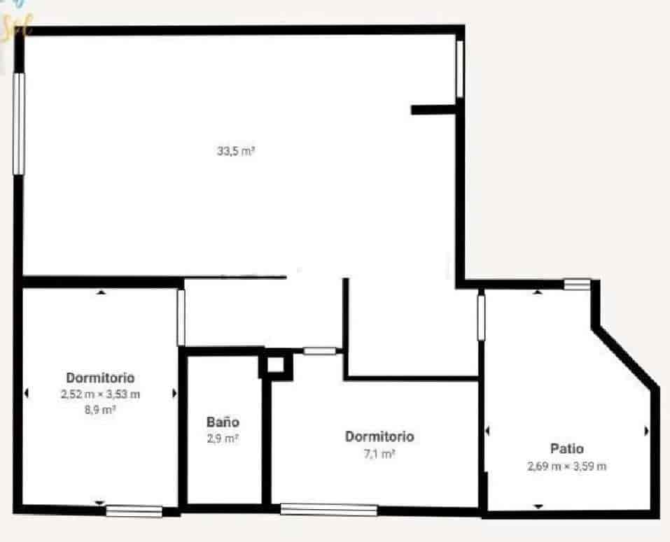 2 bedroom Apartment for sale in Roquetas de Mar with pool - € 220,000 (Ref: 9721028)