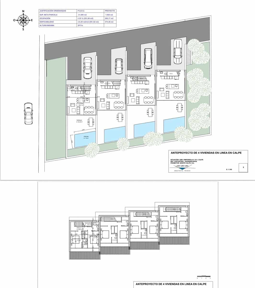 Rakentamaton maa myytävänä paikassa Calpe / Calp - 245 000 € (Ref: 9866389)