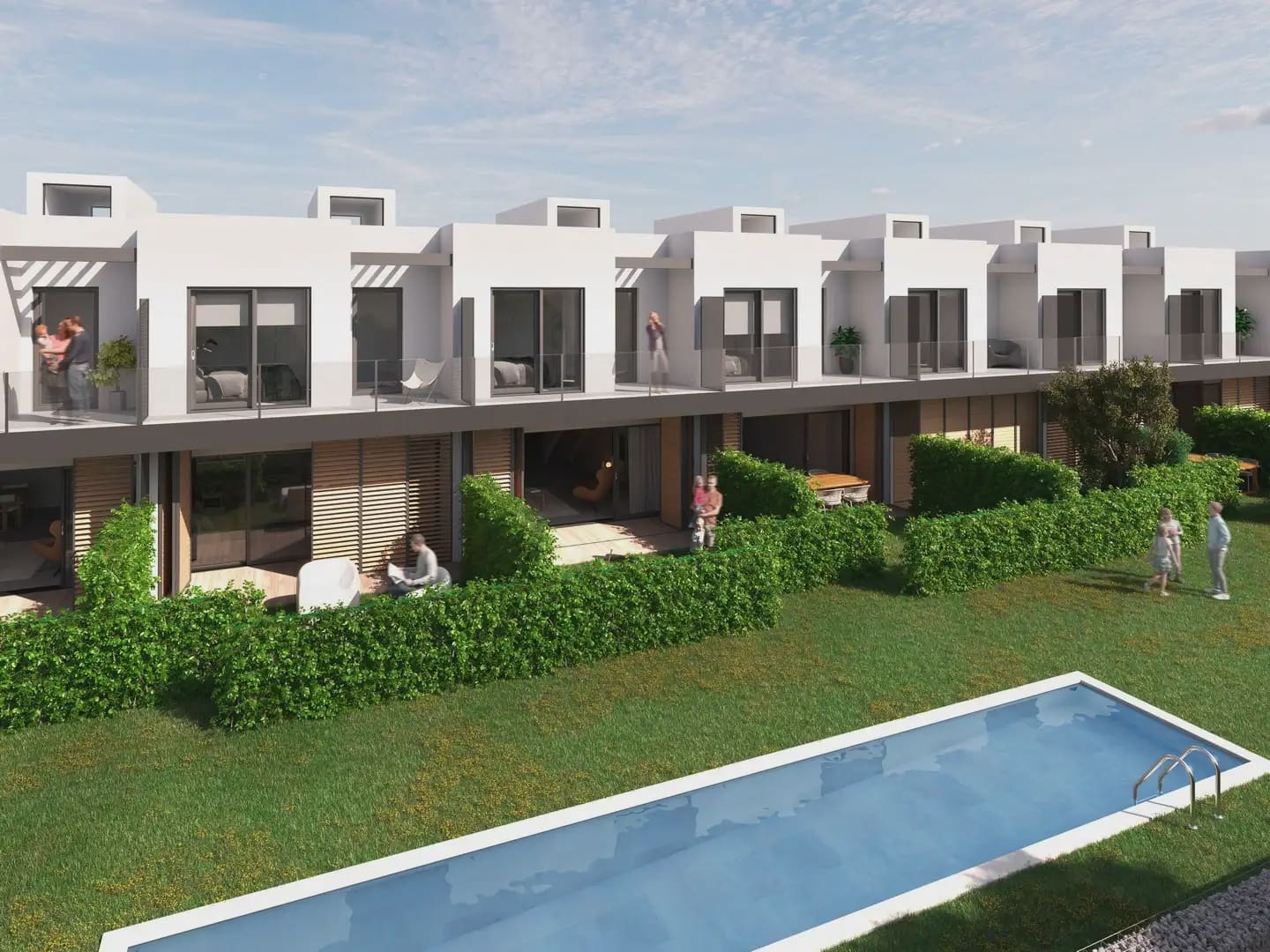 3 makuuhuone Rivitalo myytävänä paikassa L'Ametlla de Mar mukana uima-altaan 
autotalli - 385 000 € (Ref: 9783429)