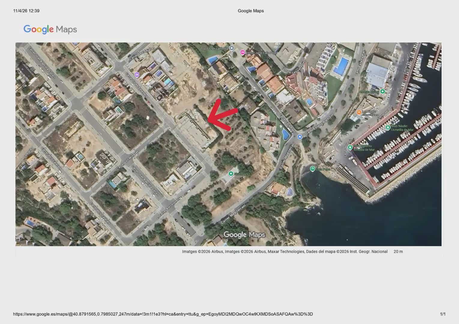 3 makuuhuone Rivitalo myytävänä paikassa L'Ametlla de Mar mukana uima-altaan 
autotalli - 385 000 € (Ref: 9783429)