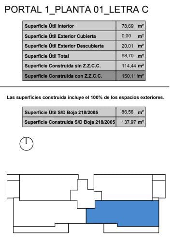 2 makuuhuone Huoneisto myytävänä paikassa Velez-Malaga mukana uima-altaan - 219 950 € (Ref: 9264081)