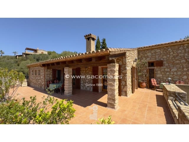 4 chambre Finca/Maison de Campagne à vendre à Son Servera avec piscine garage - 1 680 000 € (Ref: 5253844)