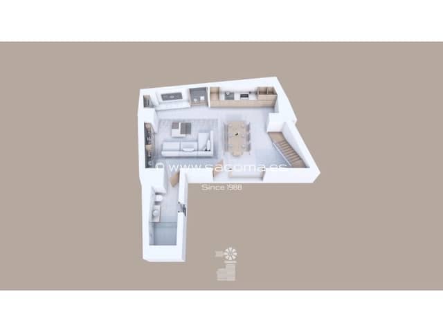 1 Zimmer Apartment zu verkaufen in Centro, Palma de Mallorca mit Garage - 951.000 € (Ref: 9446646)