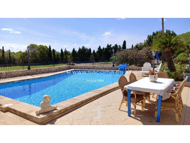 4 sovrum Finca/Hus på landet till salu i Calas de Mallorca med pool garage - 1 950 000 € (Ref: 9555640)