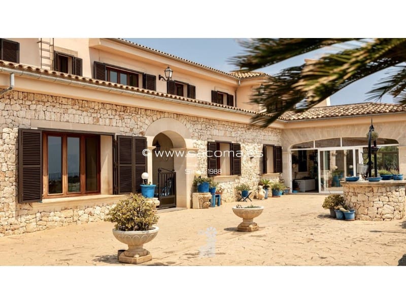 4 sovrum Finca/Hus på landet till salu i Calas de Mallorca med pool garage - 1 950 000 € (Ref: 9555640)