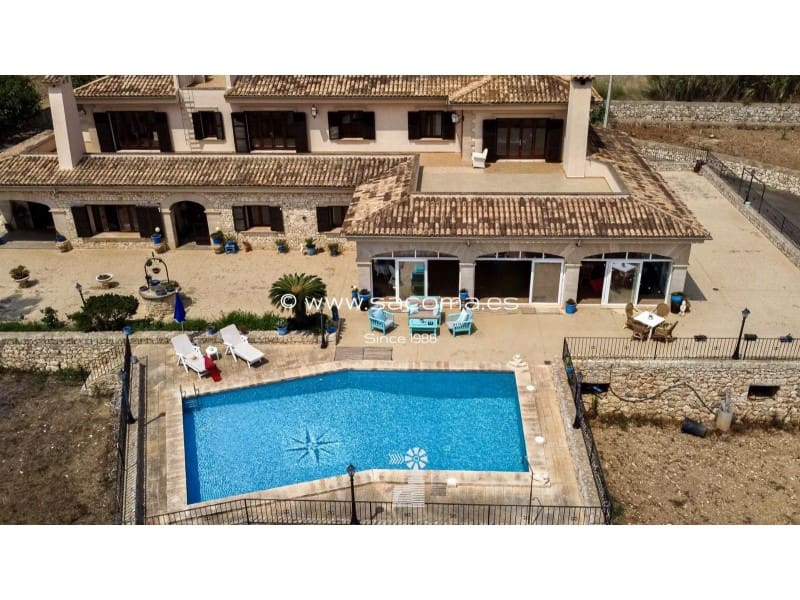 4 sovrum Finca/Hus på landet till salu i Calas de Mallorca med pool garage - 1 950 000 € (Ref: 9555640)