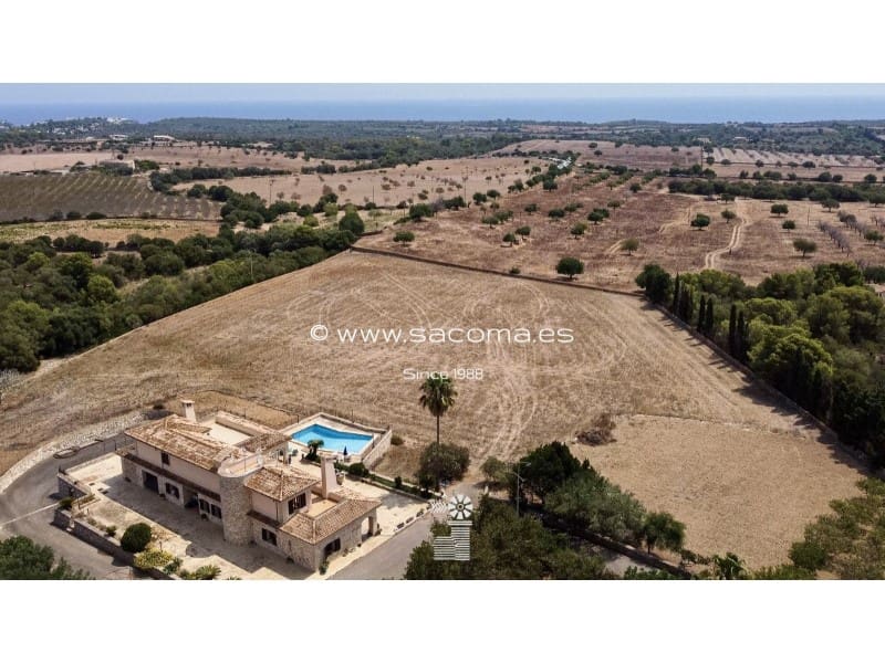 4 sovrum Finca/Hus på landet till salu i Calas de Mallorca med pool garage - 1 950 000 € (Ref: 9555640)