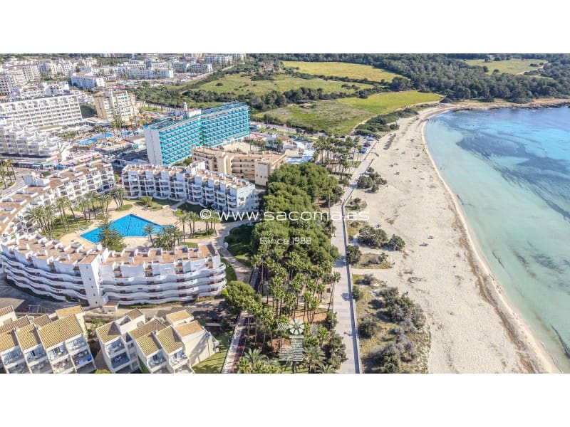 1 chambre Appartement à vendre à Sa Coma avec piscine - 250 000 € (Ref: 9957607)