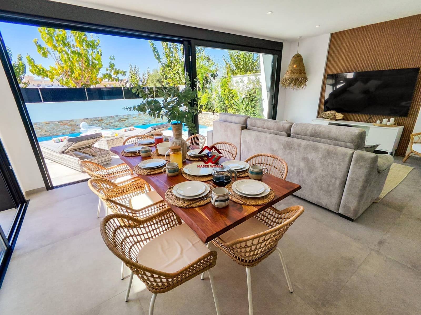 3 slaapkamer Villa te koop in Santiago de la Ribera met zwembad garage - € 698.900 (Ref: 10005612)