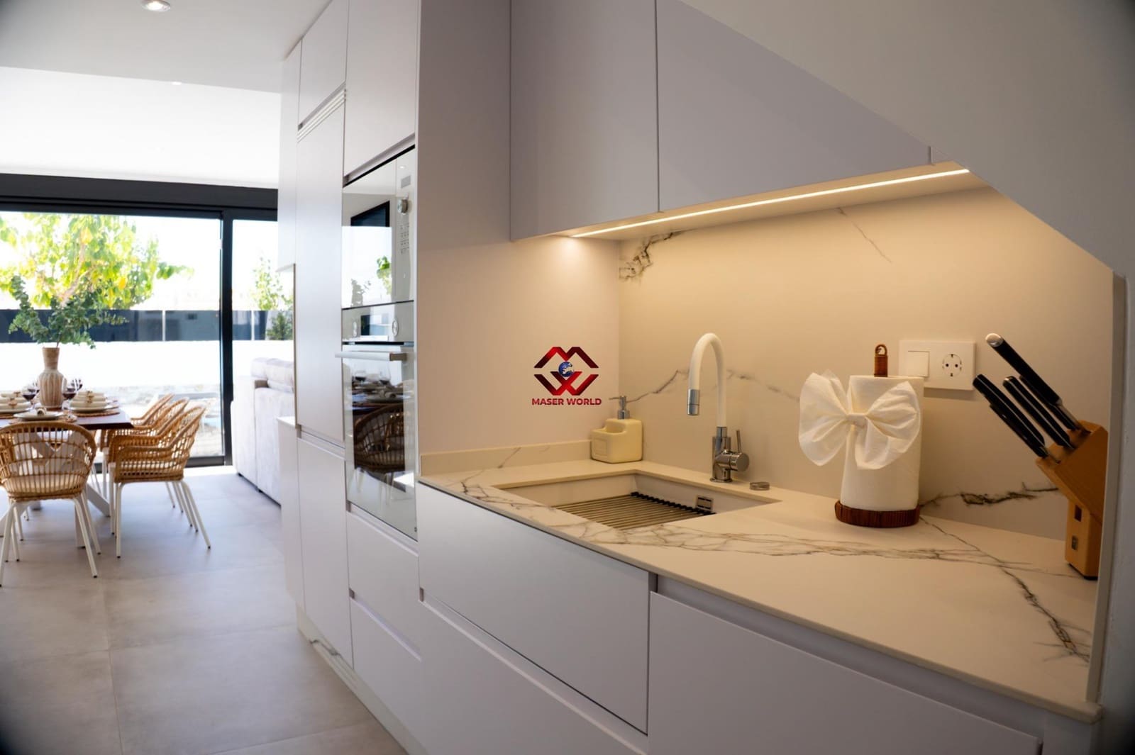 3 slaapkamer Villa te koop in Santiago de la Ribera met zwembad garage - € 698.900 (Ref: 10005612)