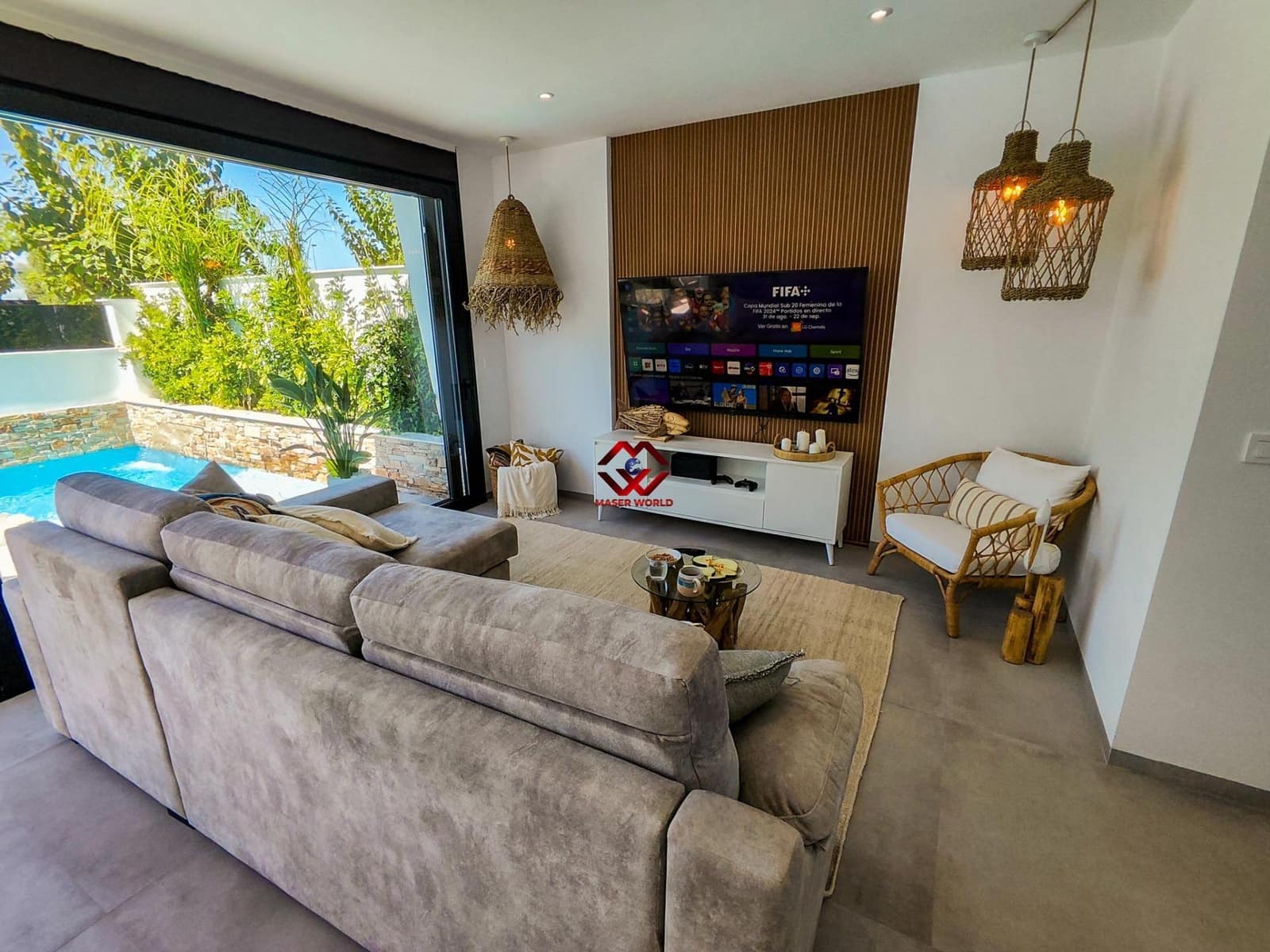 3 slaapkamer Villa te koop in Santiago de la Ribera met zwembad garage - € 698.900 (Ref: 10005612)