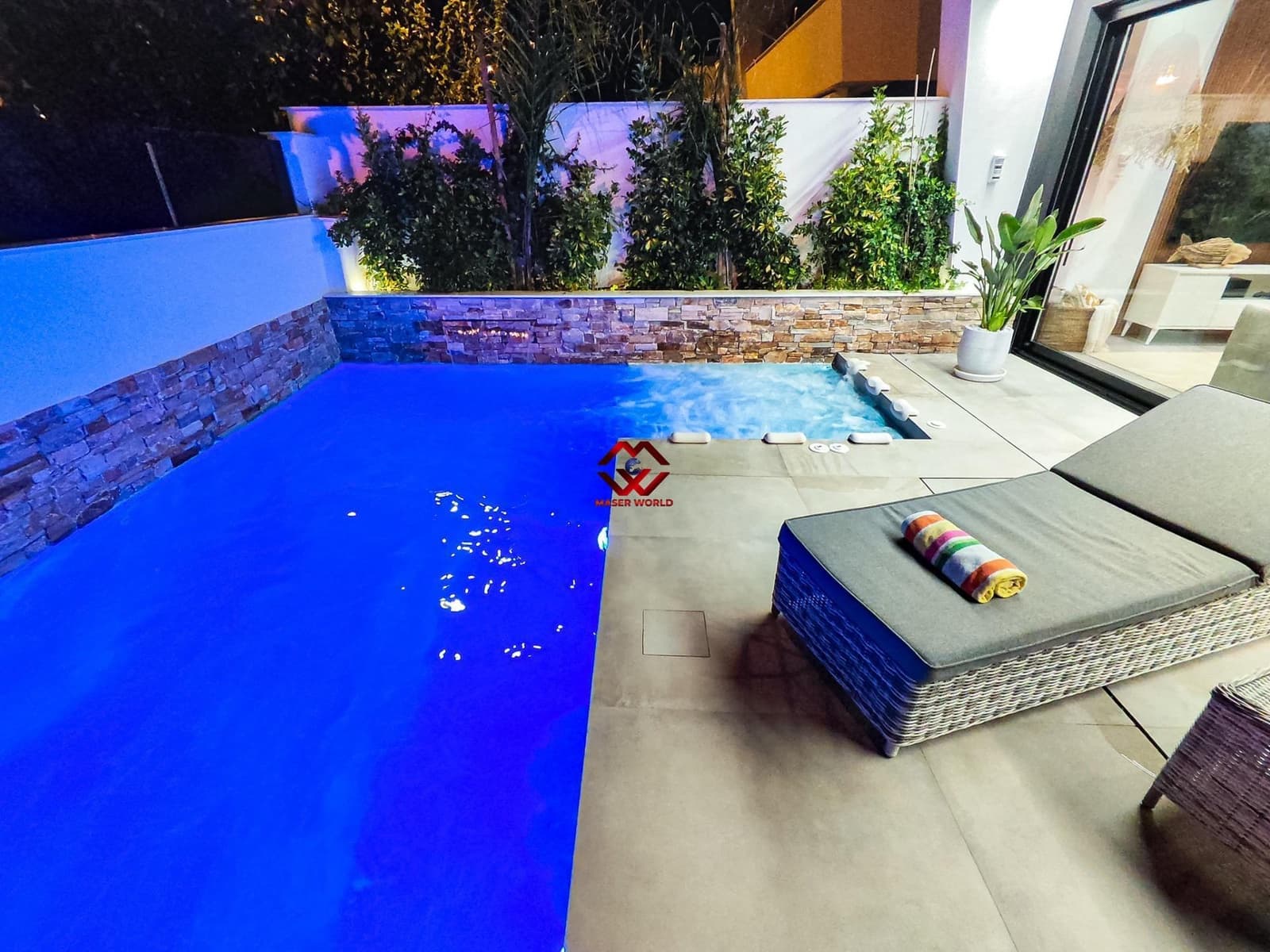 3 slaapkamer Villa te koop in Santiago de la Ribera met zwembad garage - € 698.900 (Ref: 10005612)