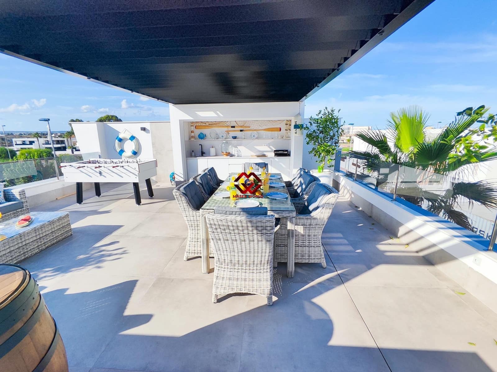 3 slaapkamer Villa te koop in Santiago de la Ribera met zwembad garage - € 698.900 (Ref: 10005612)