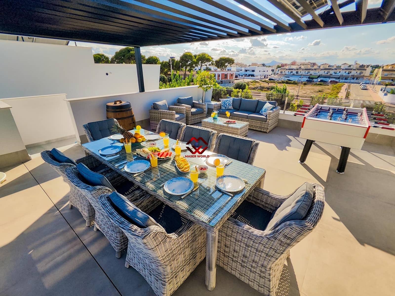3 slaapkamer Villa te koop in Santiago de la Ribera met zwembad garage - € 698.900 (Ref: 10005612)