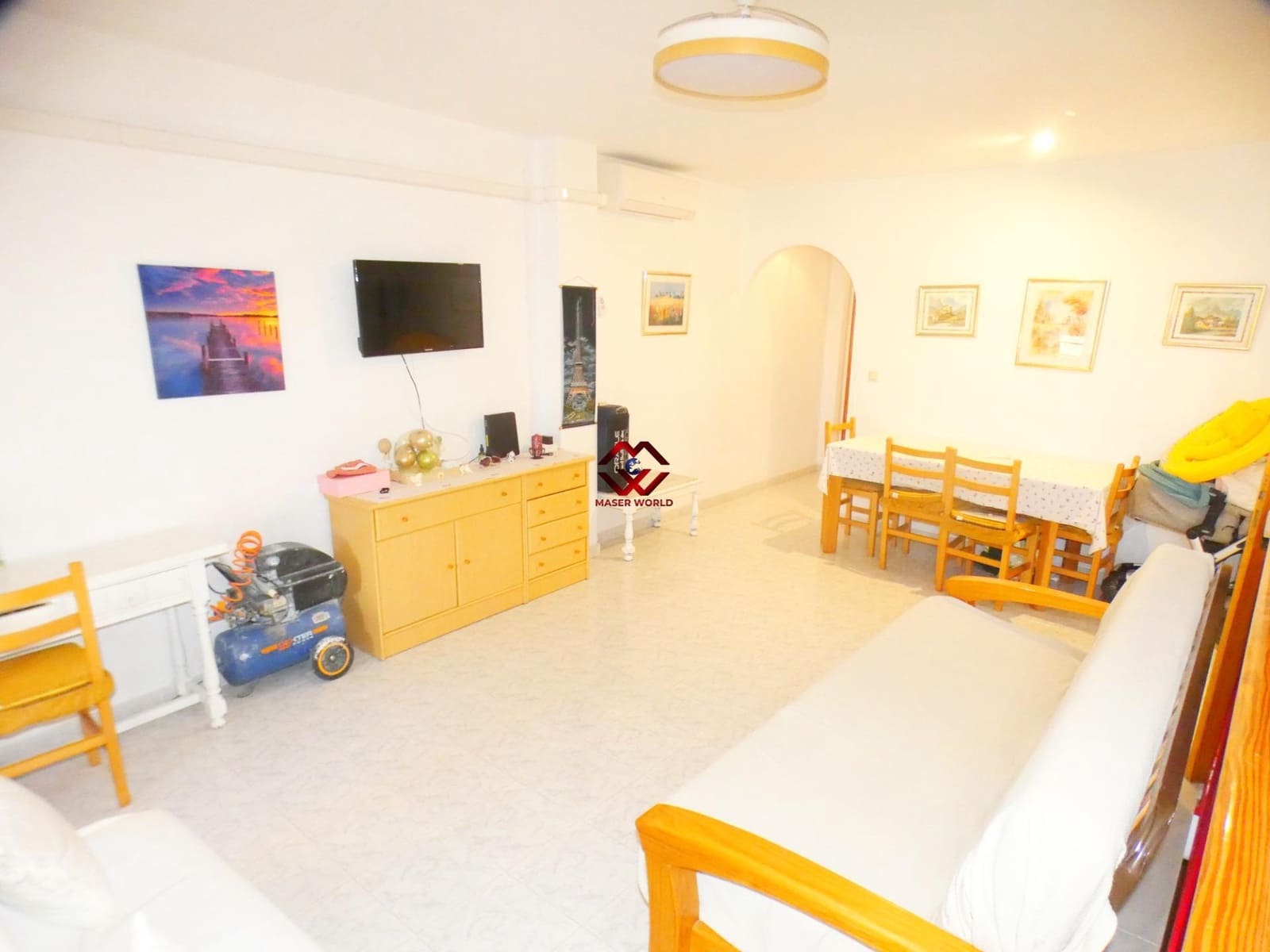 Piso de 4 habitaciones en Puerto de Mazarron en venta - 135.000 € (Ref: 10011460)