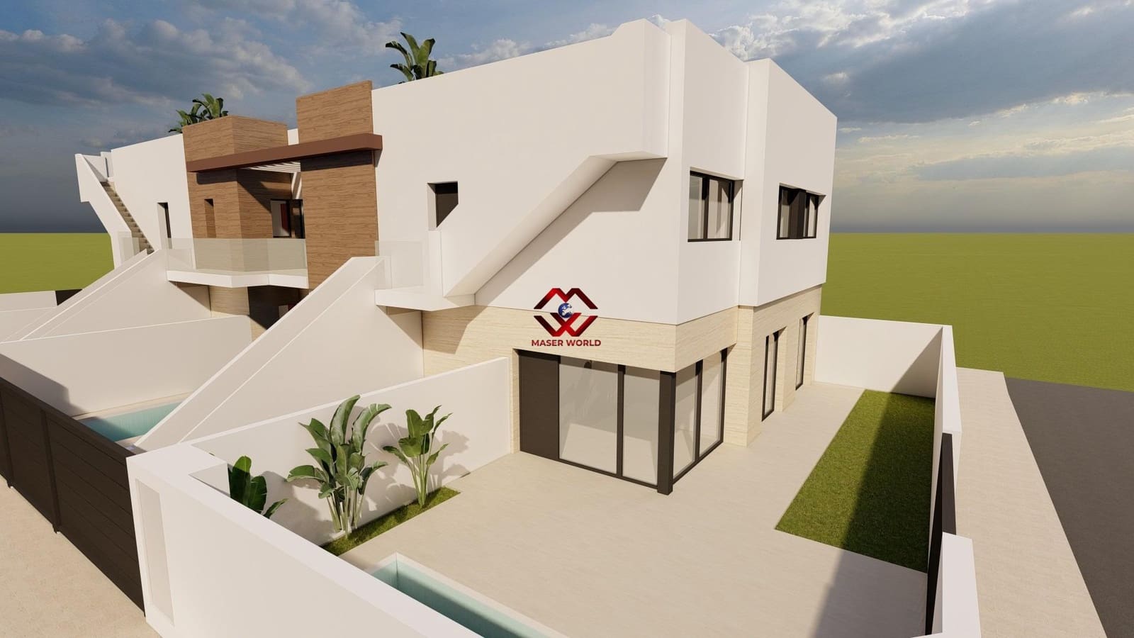 2 quarto Bungalow para venda em Lo Pagan com garagem - 279 000 € (Ref: 10059458)