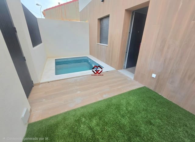 2 makuuhuone Huoneisto myytävänä paikassa Santiago de la Ribera, San Javier mukana uima-altaan 
autotalli - 329 000 € (Ref: 10136043)