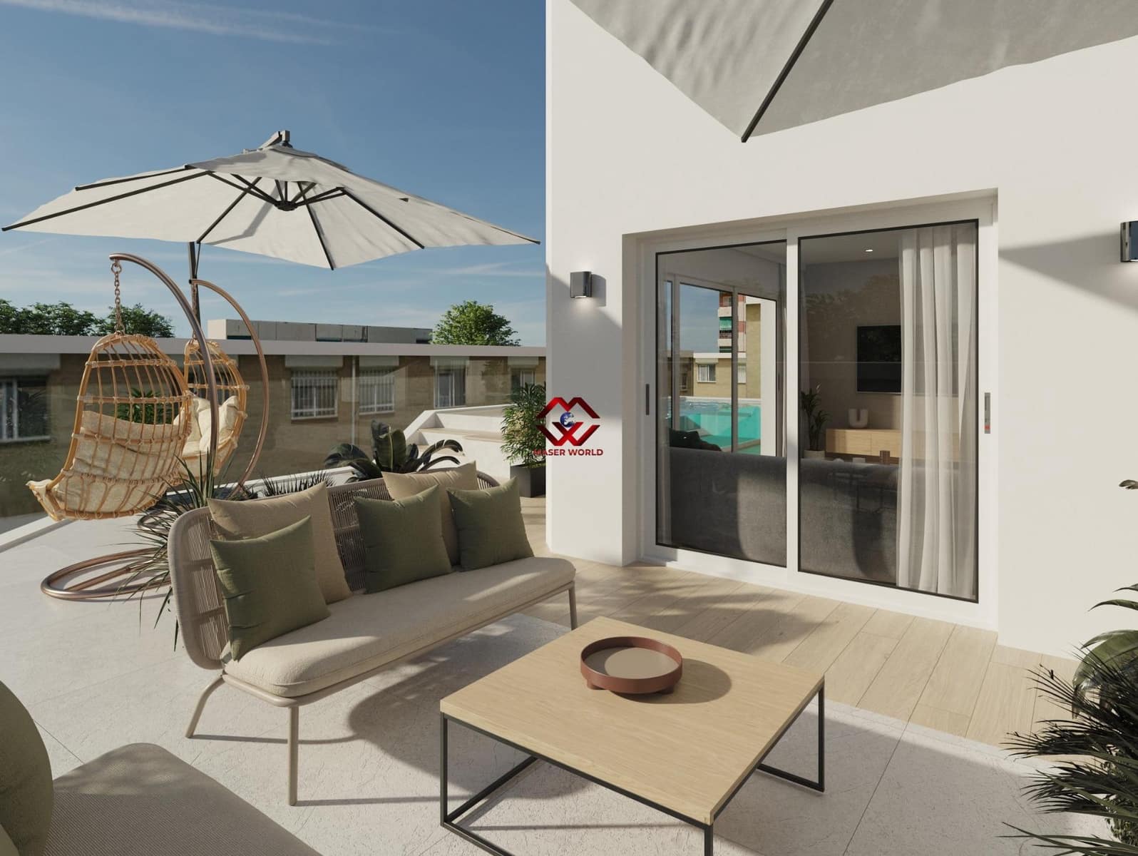 1 soverom Penthouse til salgs i Guardamar del Segura med svømmebasseng - € 339 500 (Ref: 10142601)