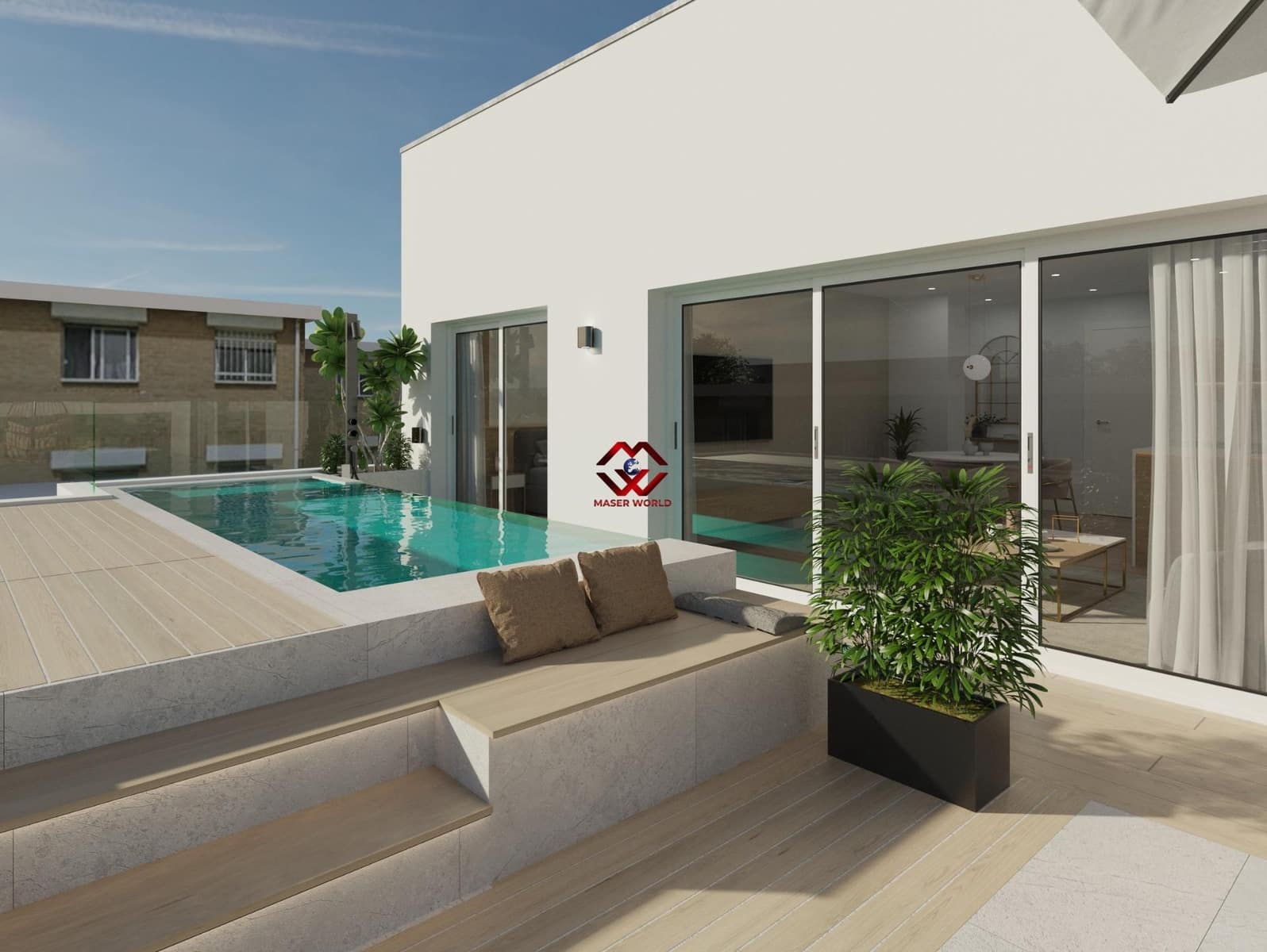 1 soverom Penthouse til salgs i Guardamar del Segura med svømmebasseng - € 339 500 (Ref: 10142601)
