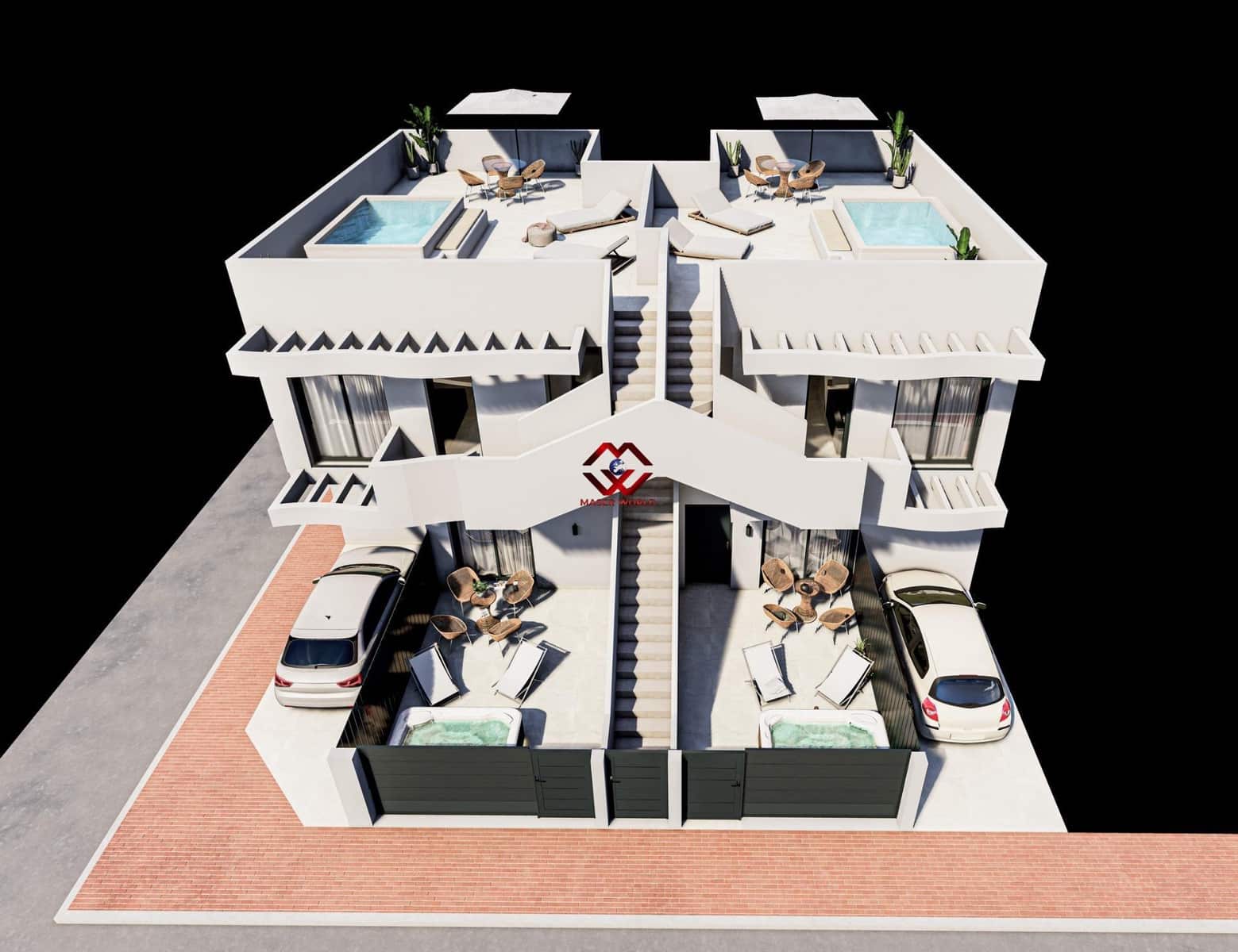 2 camera da letto Bungalow in vendita in San Pedro del Pinatar con piscina garage - 299.950 € (Rif: 10142602)