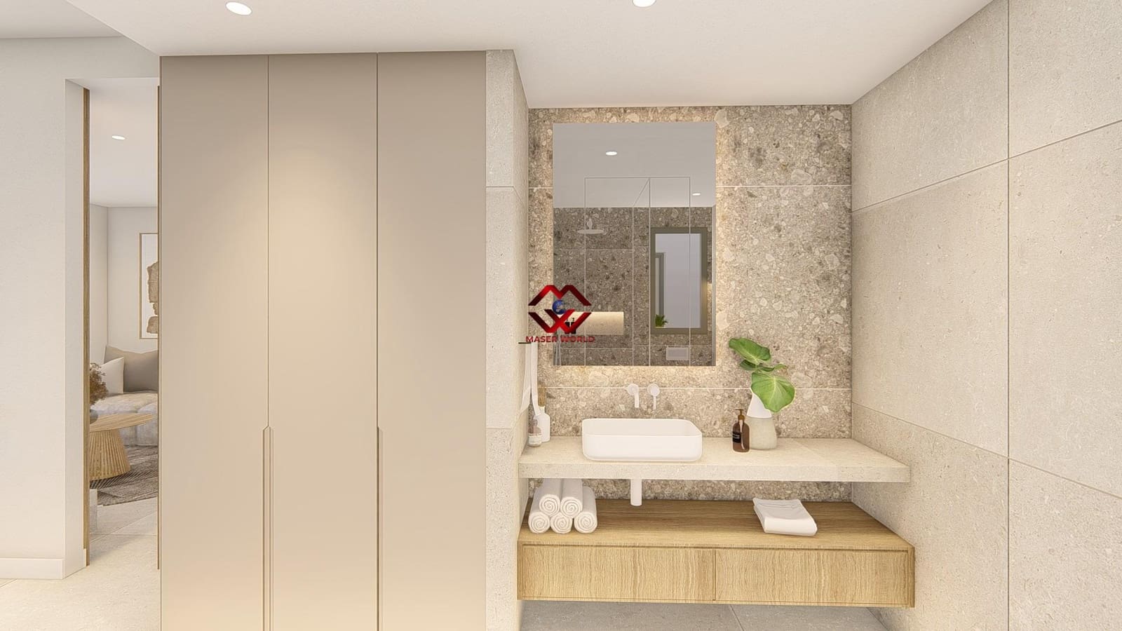 Apartamento de 3 habitaciones en Los Alcázares en venta con piscina garaje - 339.000 € (Ref: 10142603)