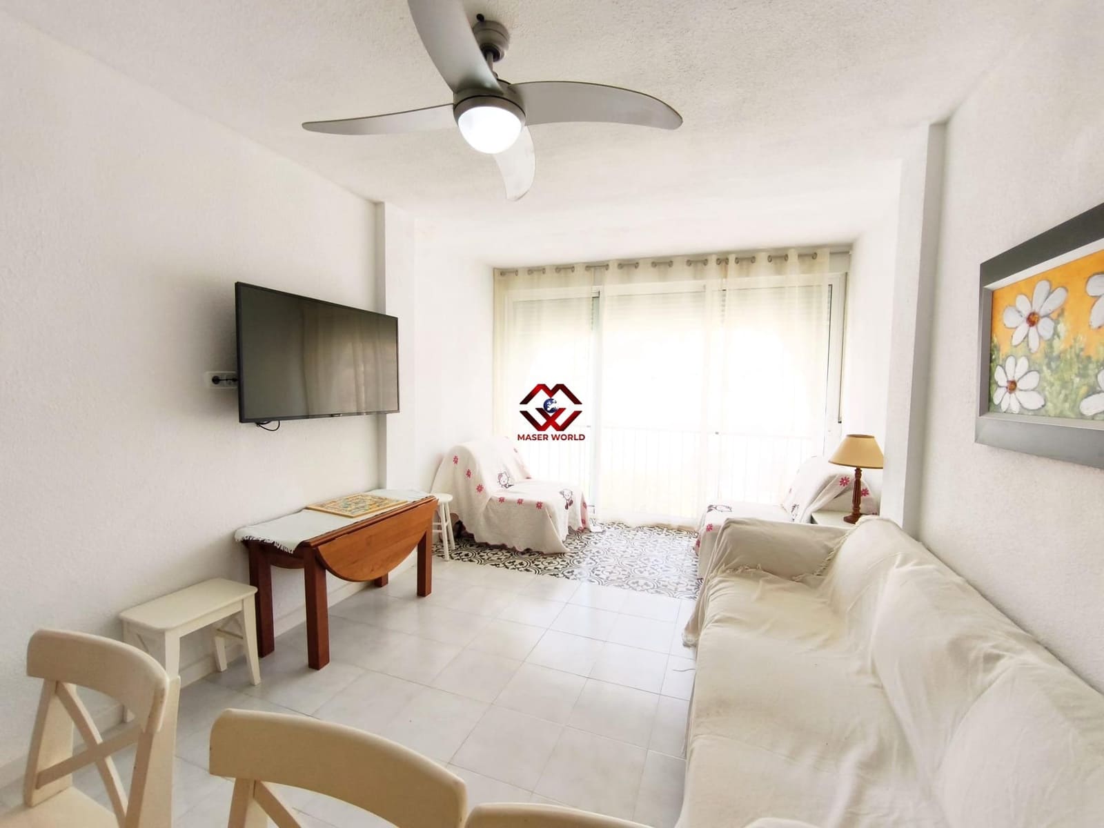 1 chambre Appartement à vendre à Puerto de Mazarron avec piscine - 115 000 € (Ref: 10148839)