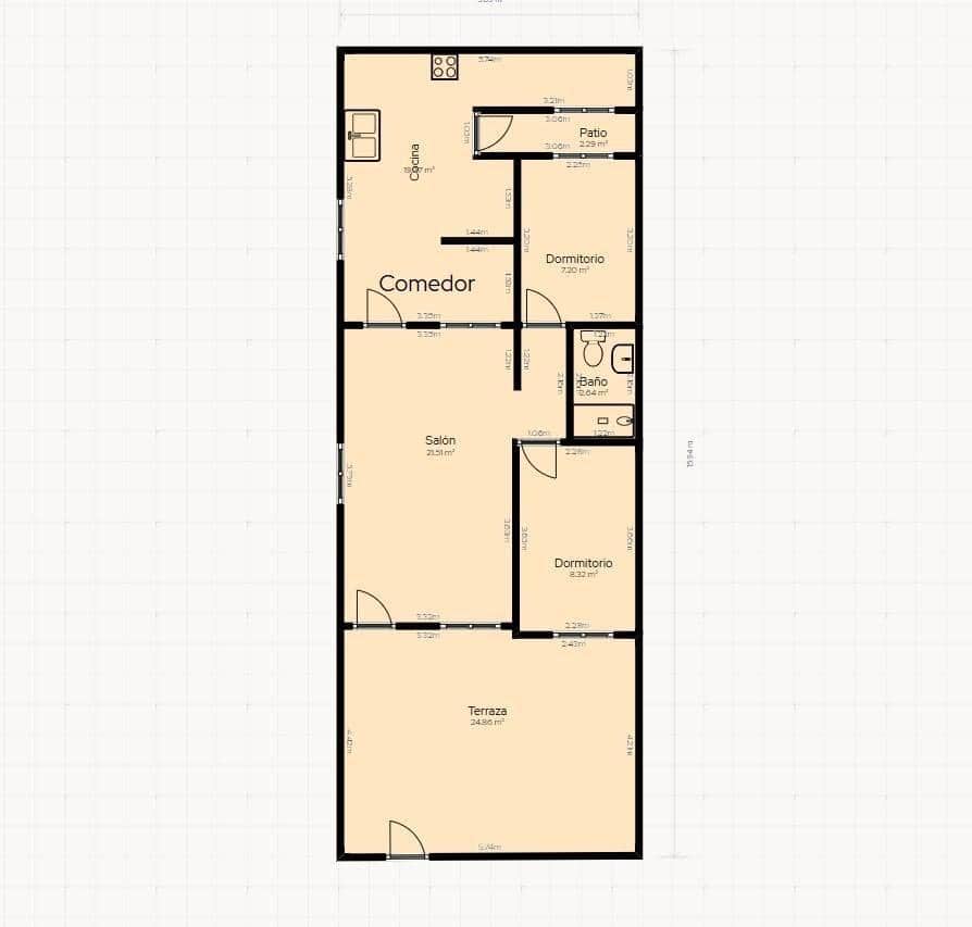 2 quarto Bungalow para venda em Lo Pagan - 179 600 € (Ref: 10165023)