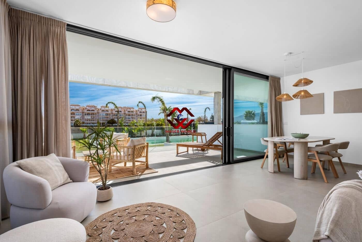 2 chambre Penthouse à vendre à Mar de Cristal avec piscine garage - 358 000 € (Ref: 10165025)