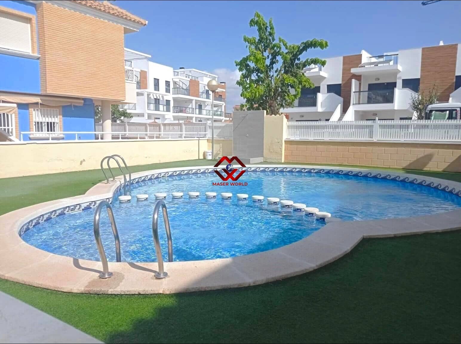 2 chambre Villa/Maison Mitoyenne à vendre à El Mojon avec piscine - 225 000 € (Ref: 10166652)