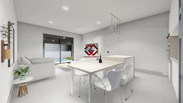 3 sypialnia Dom blizniak na sprzedaż w Roldan, Torre-Pacheco z basenem garażem - 416 900 € (Ref: 10174630)
