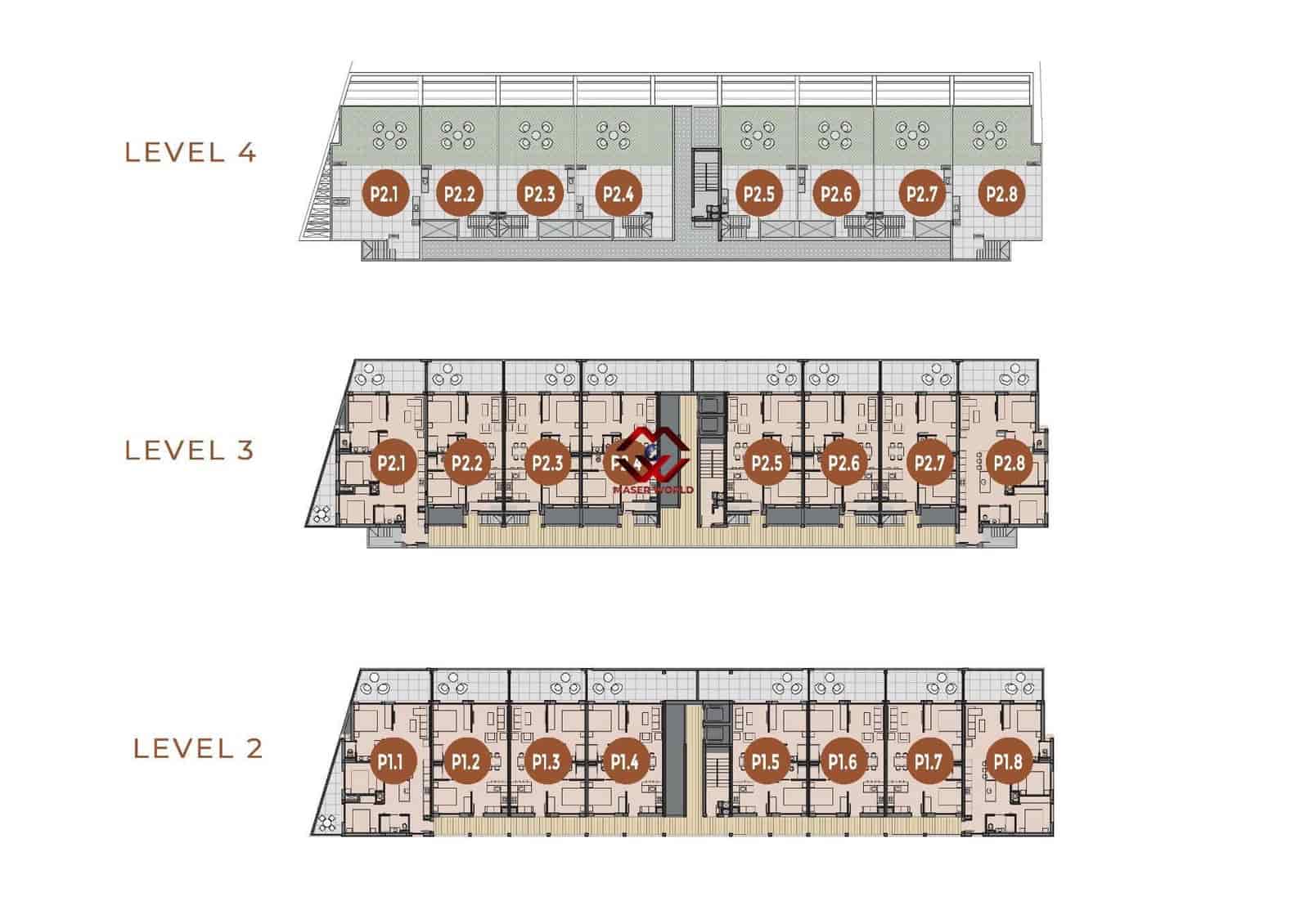 2 soveværelse Penthouse til salg i Torrevieja med swimmingpool garage - € 399.900 (Ref: 10177125)