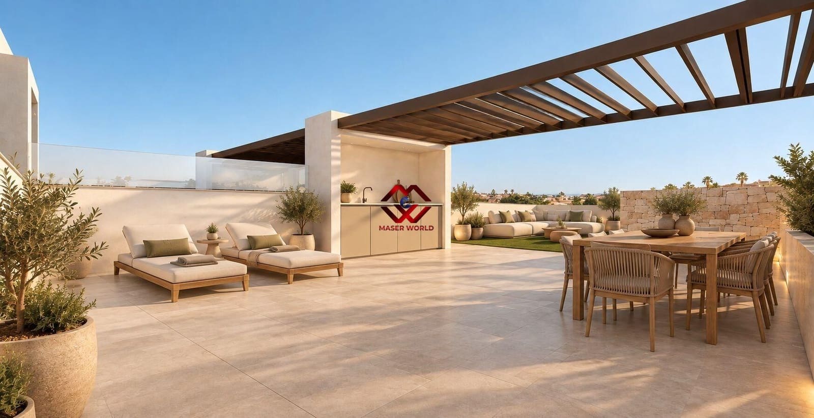 Adosado de 3 habitaciones en San Pedro del Pinatar en venta con piscina garaje - 369.900 € (Ref: 10177130)