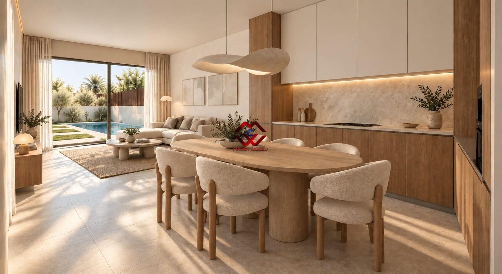 Adosado de 3 habitaciones en San Pedro del Pinatar en venta con piscina garaje - 369.900 € (Ref: 10177130)